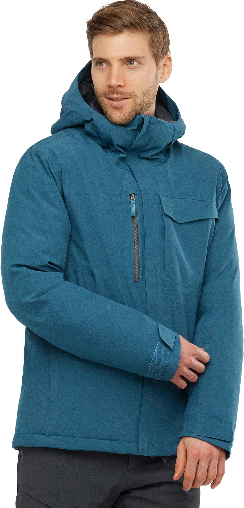 Salomon Arctic Down Jacket - Men's|-|Manteau En Duvet Arctic - Homme - Image 4