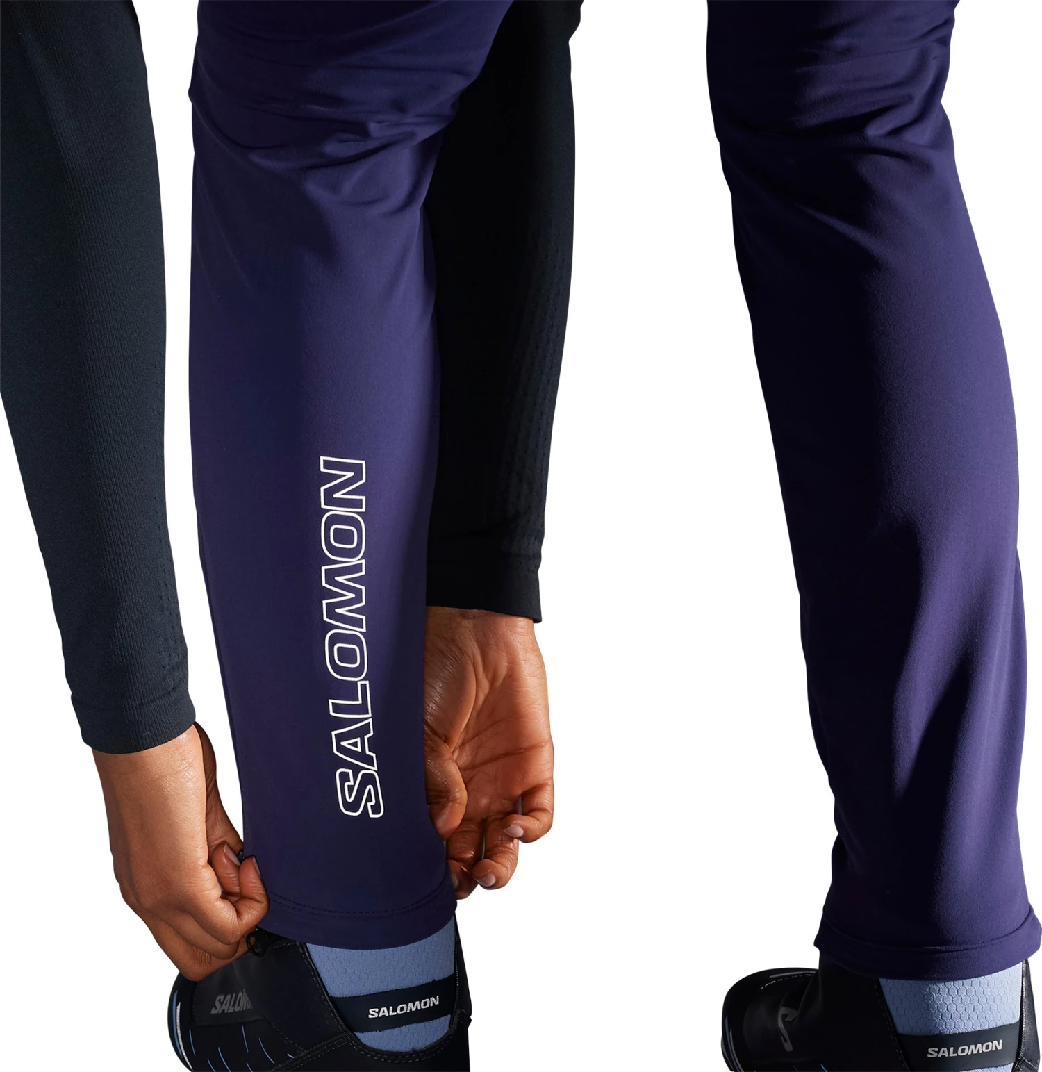 Salomon GORE-TEX Infinium Windstopper Softshell Tights - Women's|-|Collant à Coquille Souple GORE-TEX Infinium Windstopper - Femme - Image 17