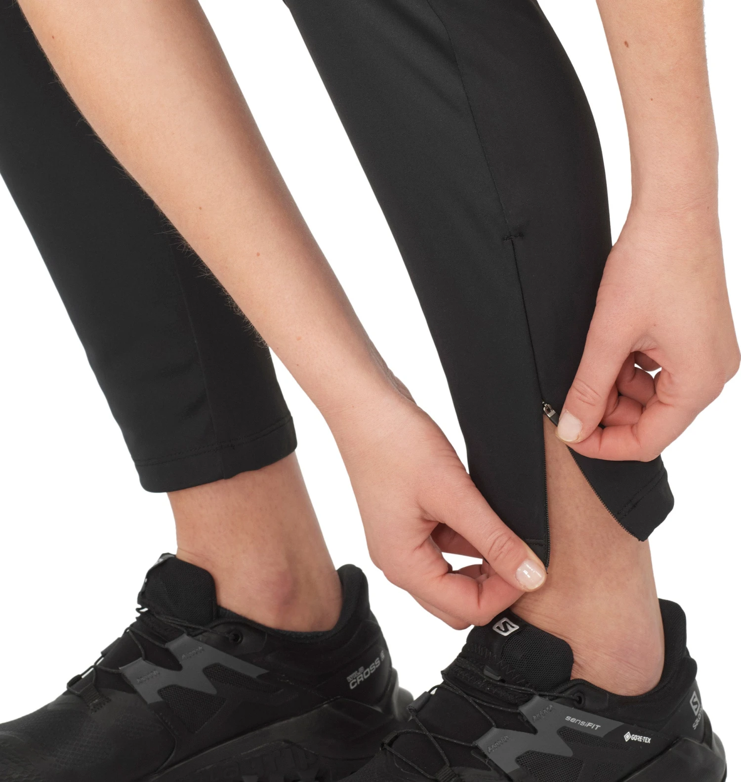 Salomon GORE-TEX Infinium Windstopper Softshell Tights - Women's|-|Collant à Coquille Souple GORE-TEX Infinium Windstopper - Femme - Image 4