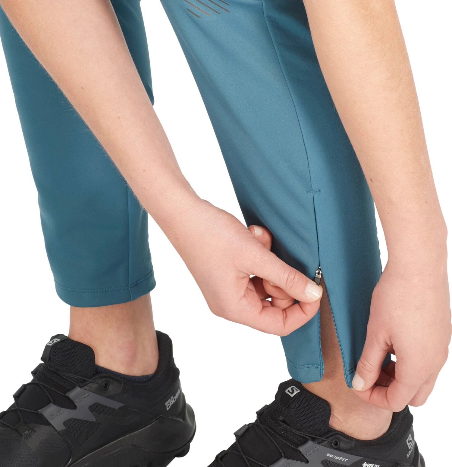 Salomon GORE-TEX Infinium Windstopper Softshell Tights - Women's|-|Collant à Coquille Souple GORE-TEX Infinium Windstopper - Femme - Image 10