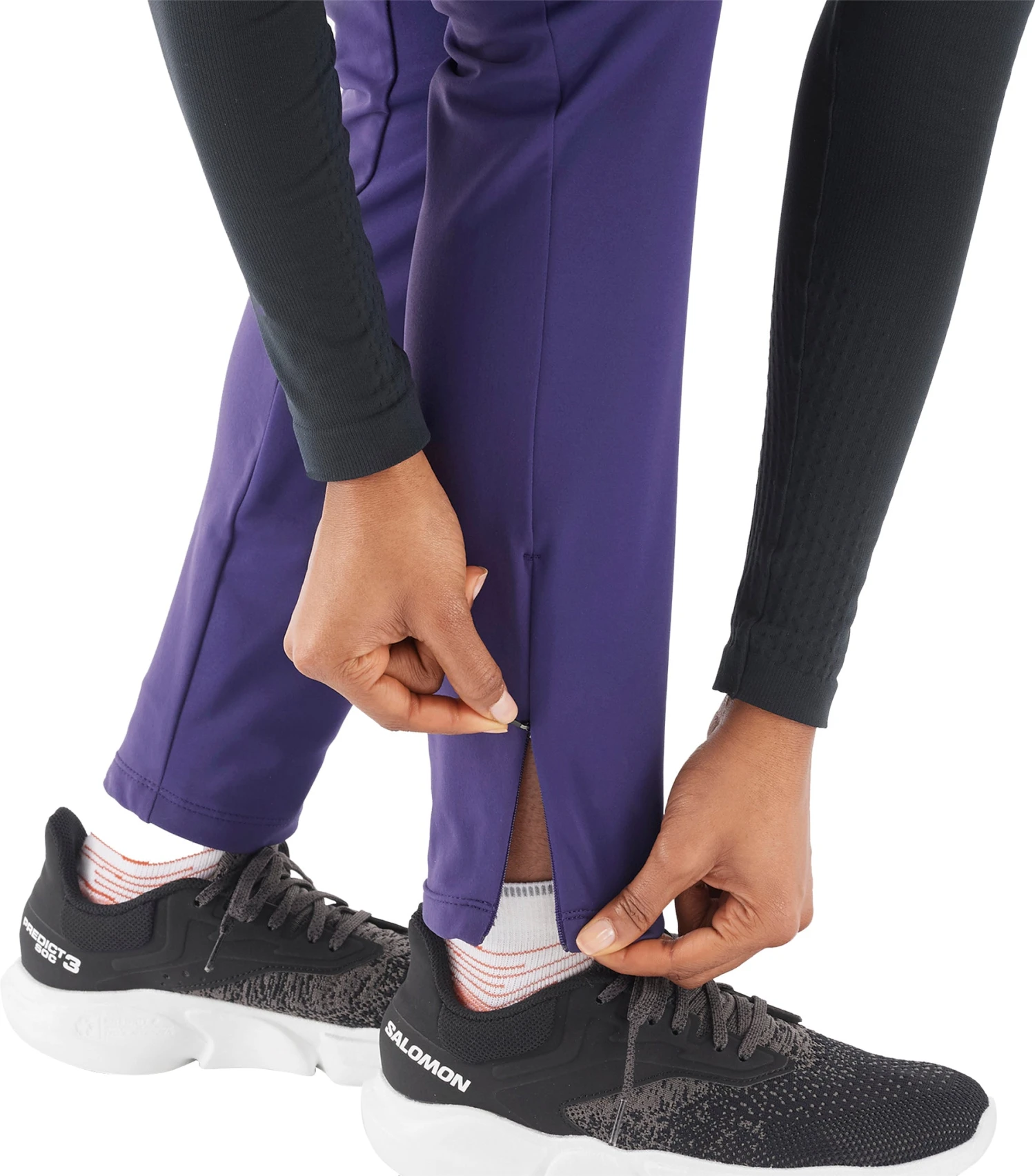 Salomon GORE-TEX Infinium Windstopper Softshell Tights - Women's|-|Collant à Coquille Souple GORE-TEX Infinium Windstopper - Femme - Image 16