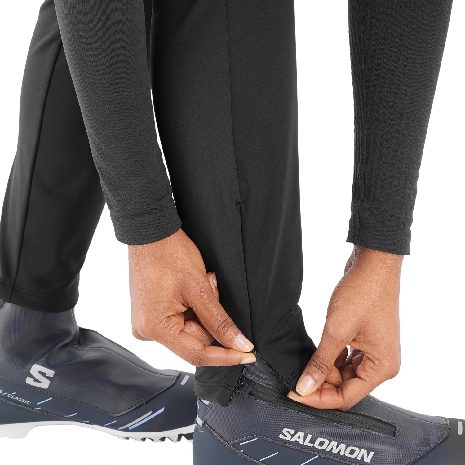 Salomon GORE-TEX Infinium Windstopper Softshell Tights - Women's|-|Collant à Coquille Souple GORE-TEX Infinium Windstopper - Femme - Image 13