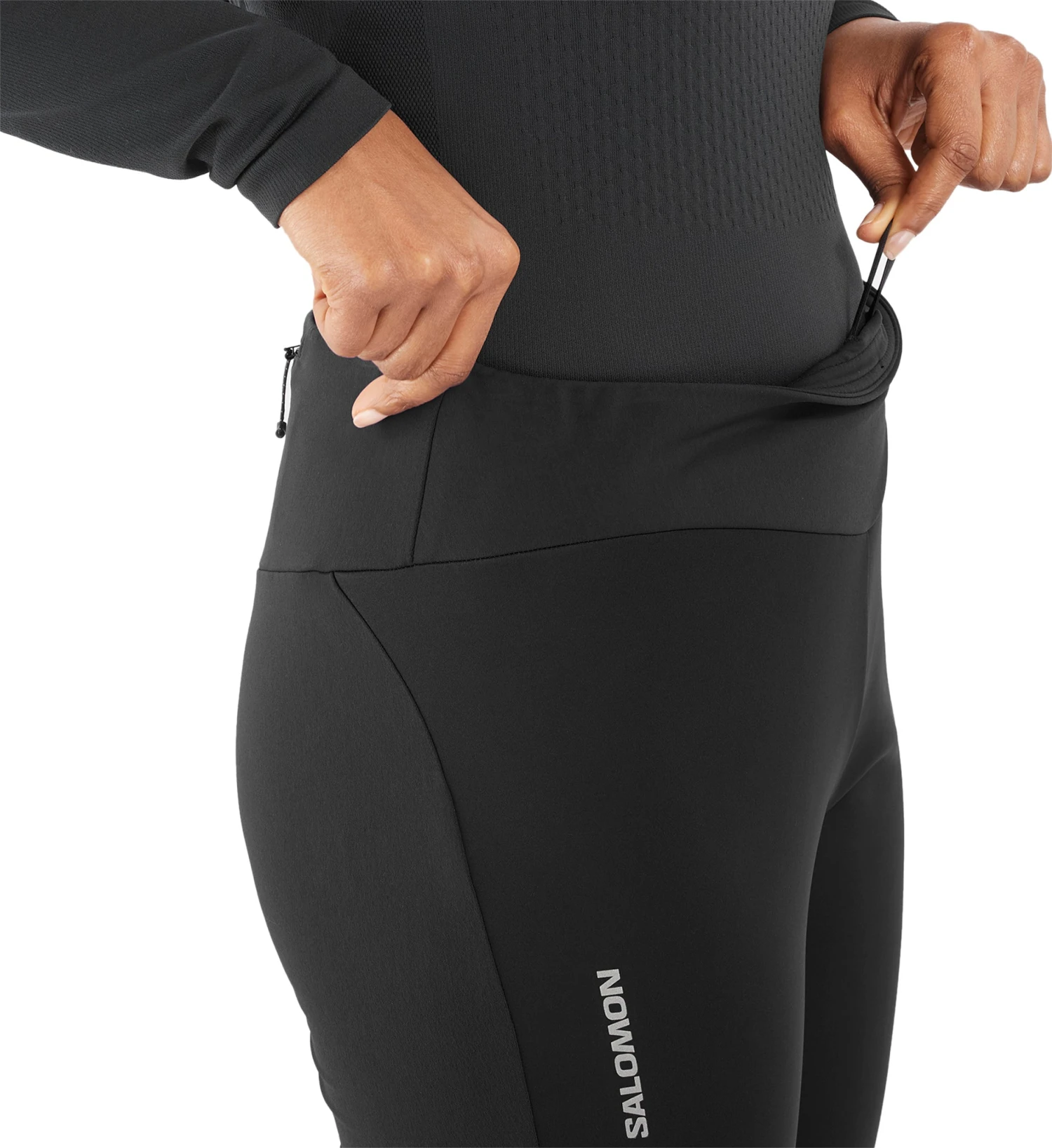 Salomon GORE-TEX Infinium Windstopper Softshell Tights - Women's|-|Collant à Coquille Souple GORE-TEX Infinium Windstopper - Femme - Image 18