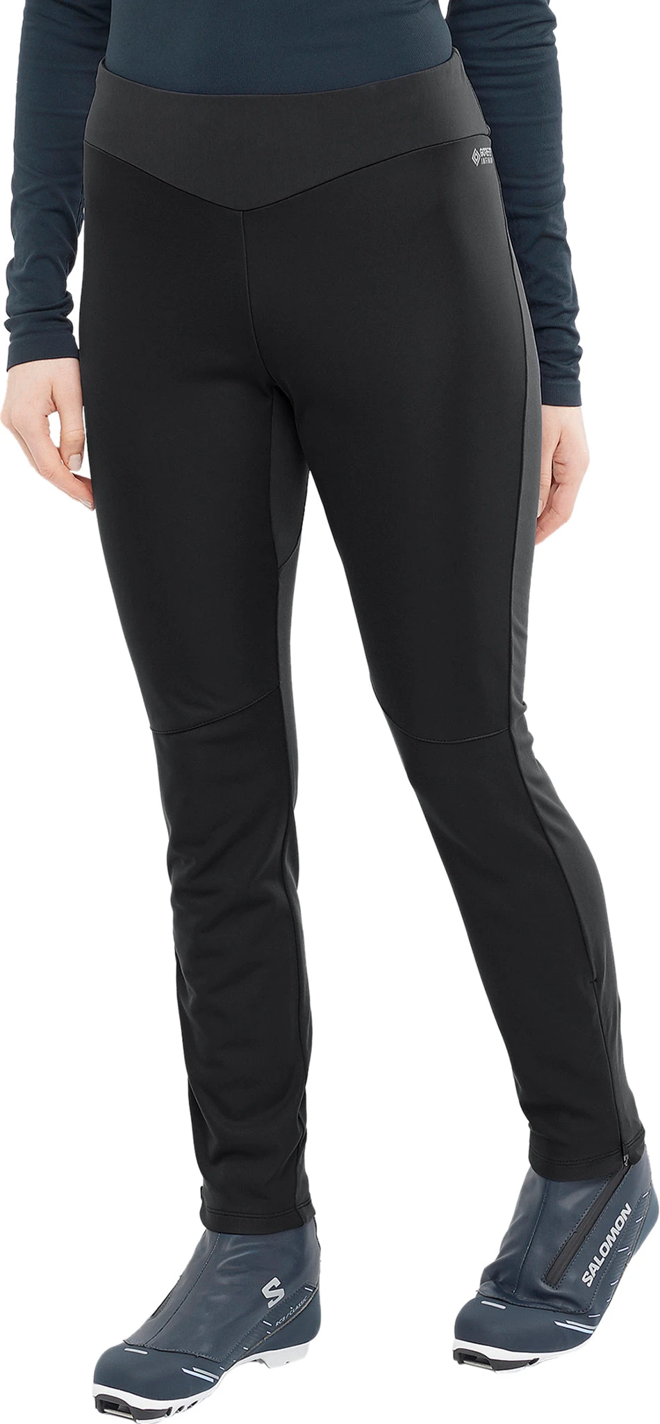 Salomon GORE-TEX Infinium Windstopper Softshell Tights - Women's|-|Collant à Coquille Souple GORE-TEX Infinium Windstopper - Femme - Image 14