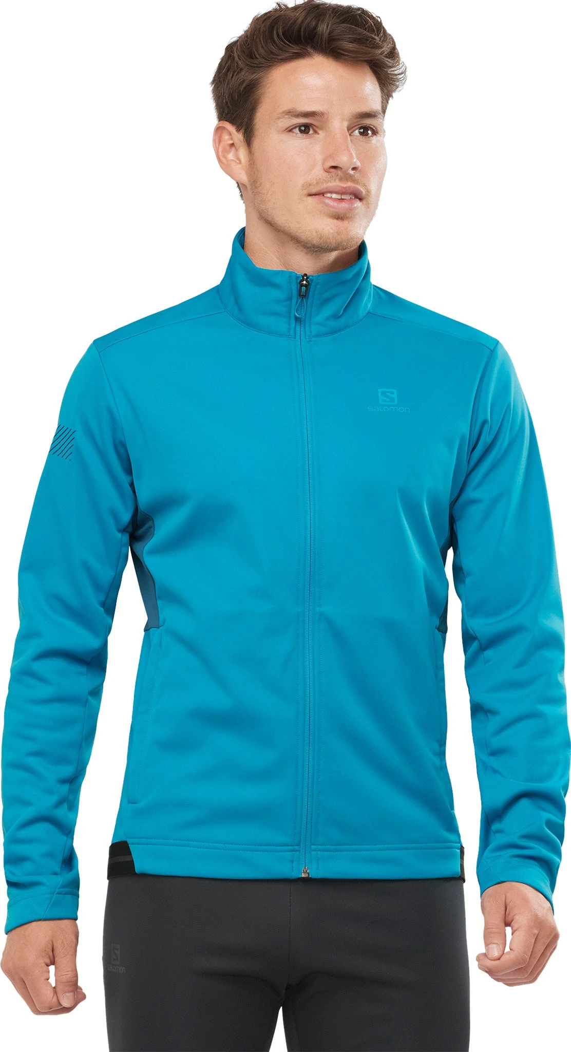 Salomon GORE-TEX Infinium Windstopper Softshell Jacket - Men's|-|Manteau à Coquille Souple GORE-TEX Infinium Windstopper - Homme - Image 10