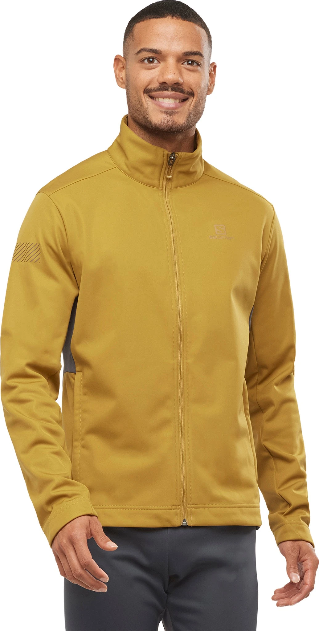 Salomon GORE-TEX Infinium Windstopper Softshell Jacket - Men's|-|Manteau à Coquille Souple GORE-TEX Infinium Windstopper - Homme - Image 5