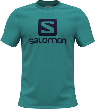 Salomon Outlife Logo Short Sleeve Tee - Men's|-|T-shirt à Manches Courtes Avec Logo Outlife - Homme - Image 4