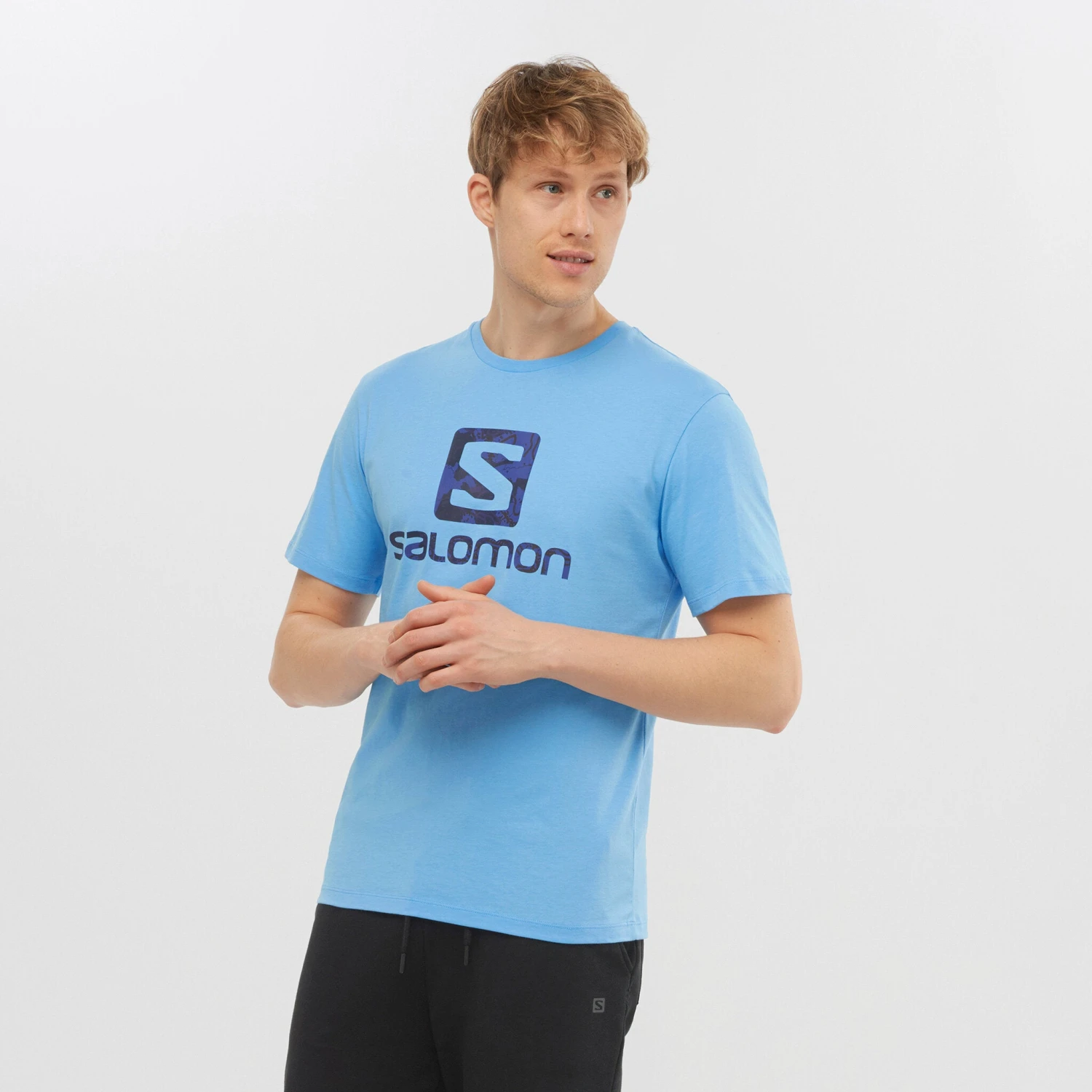 Salomon Outlife Logo Short Sleeve Tee - Men's|-|T-shirt à Manches Courtes Avec Logo Outlife - Homme - Image 15