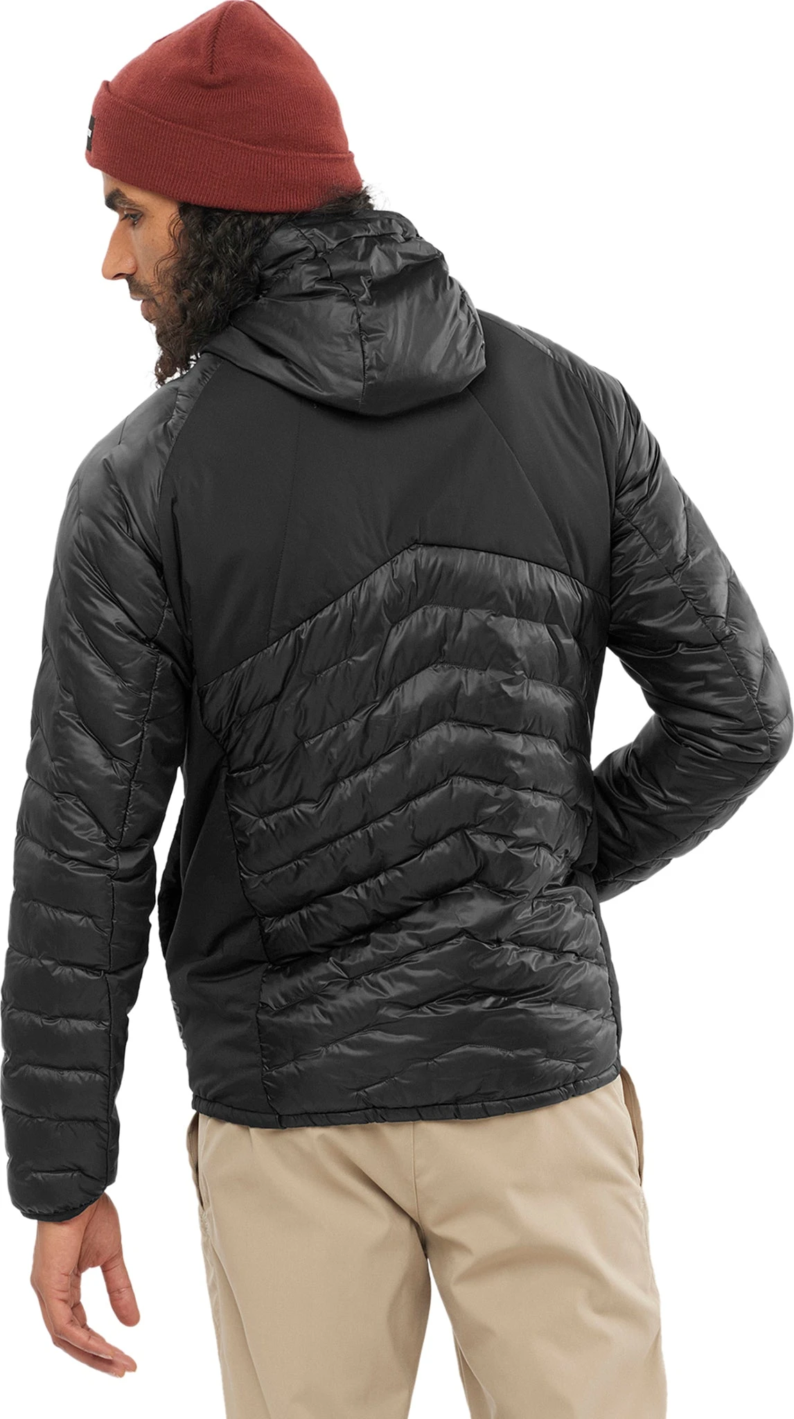 Salomon Outline Primaloft Hoodie Shell - Men's|-|Coquille à Capuchon Outline Primaloft - Homme - Image 4