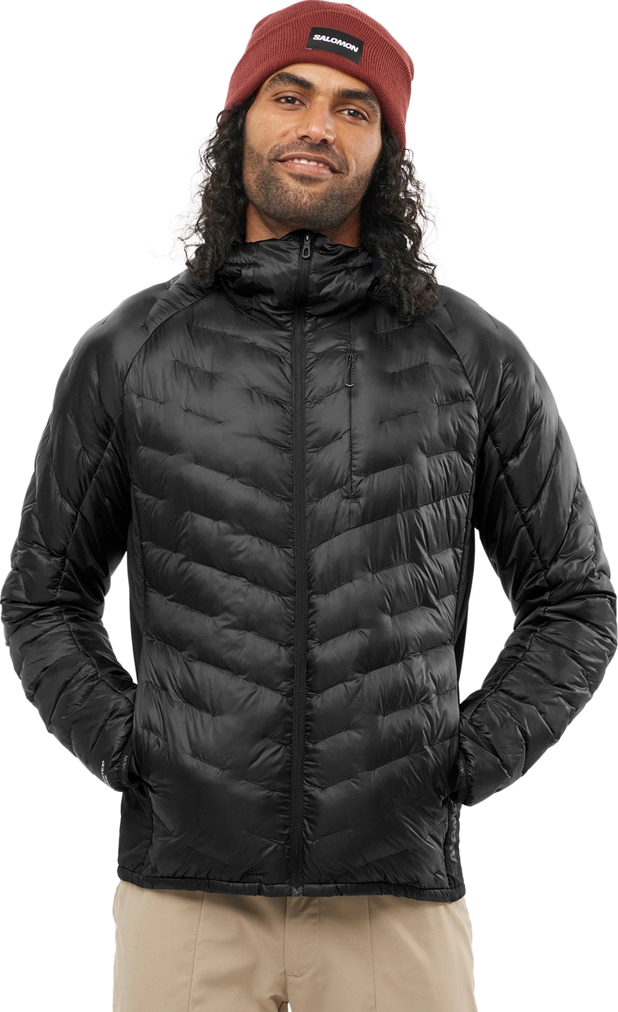 Salomon Outline Primaloft Hoodie Shell - Men's|-|Coquille à Capuchon Outline Primaloft - Homme - Image 5