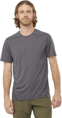 Salomon Outline Short Sleeve T-Shirt - Men's|-|T-shirt à Manches Courtes Outline - Homme