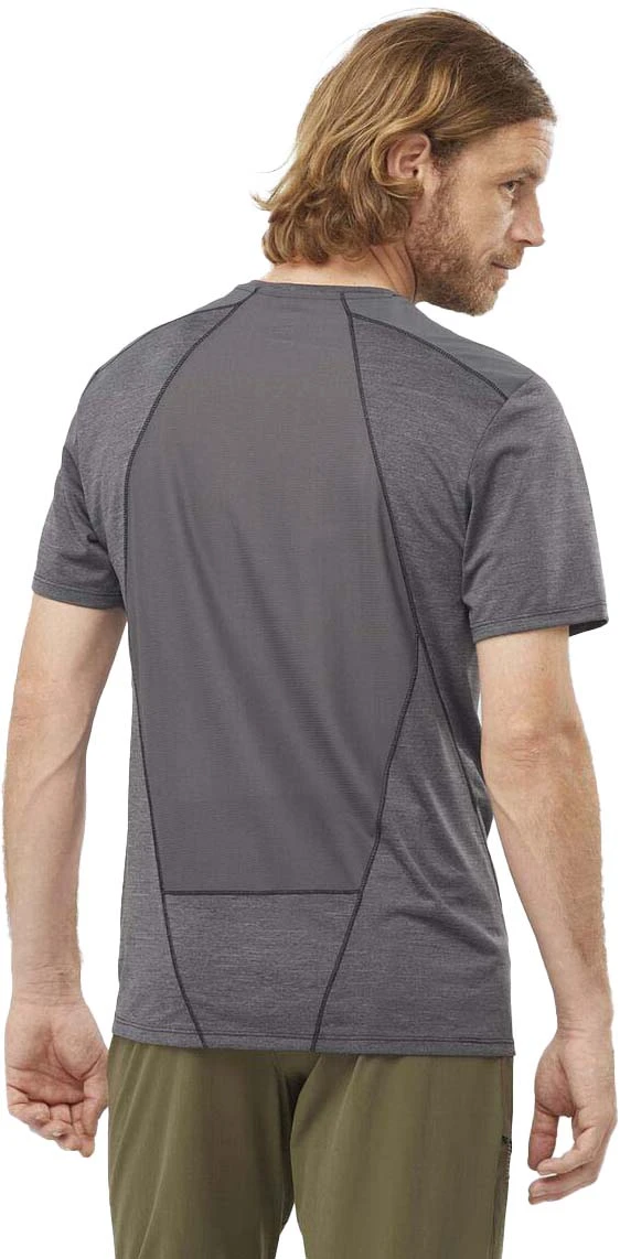 Salomon Outline Short Sleeve T-Shirt - Men's|-|T-shirt à Manches Courtes Outline - Homme - Image 4