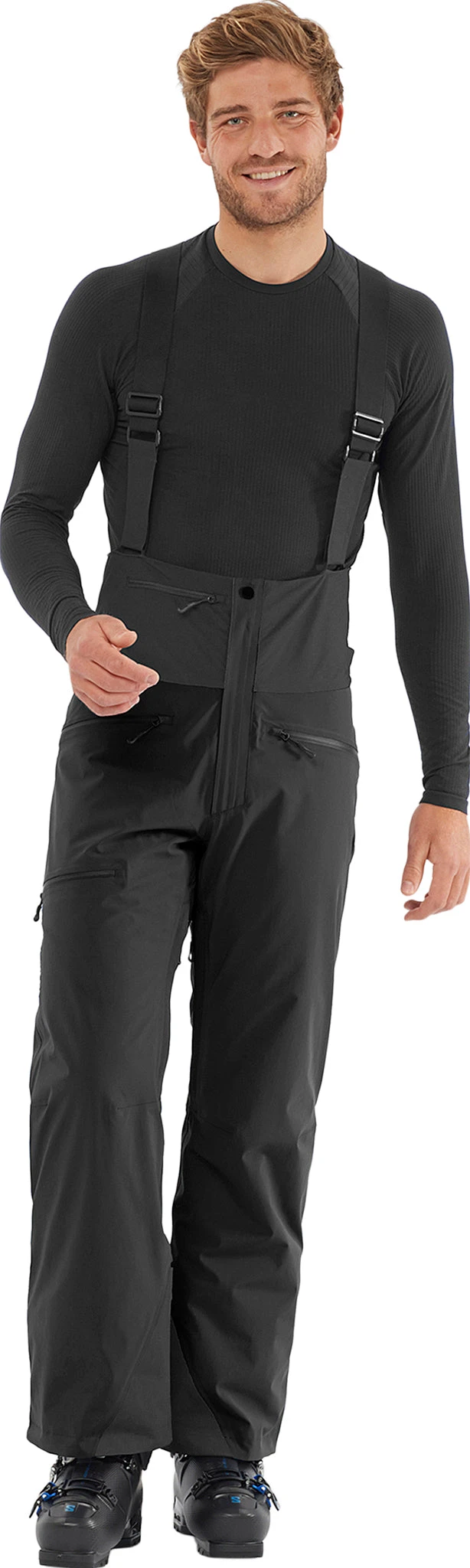 Salomon Brilliant Suspenders Insulated Ski Pants - Men's|-|Pantalon De Ski Isolé Brilliant Suspenders - Homme - Image 12