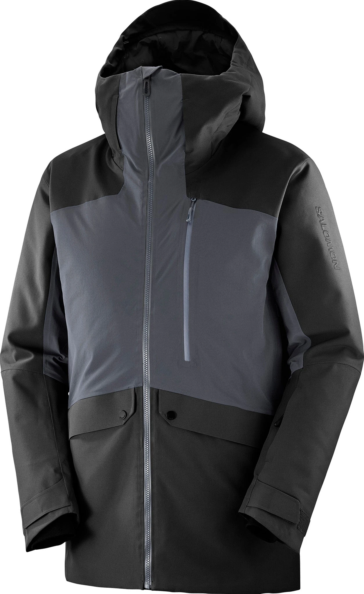 Salomon Untracked Insulated Hooded Jacket - Men's|-|Manteau à Capuchon Isolé Untracked - Homme - Image 4