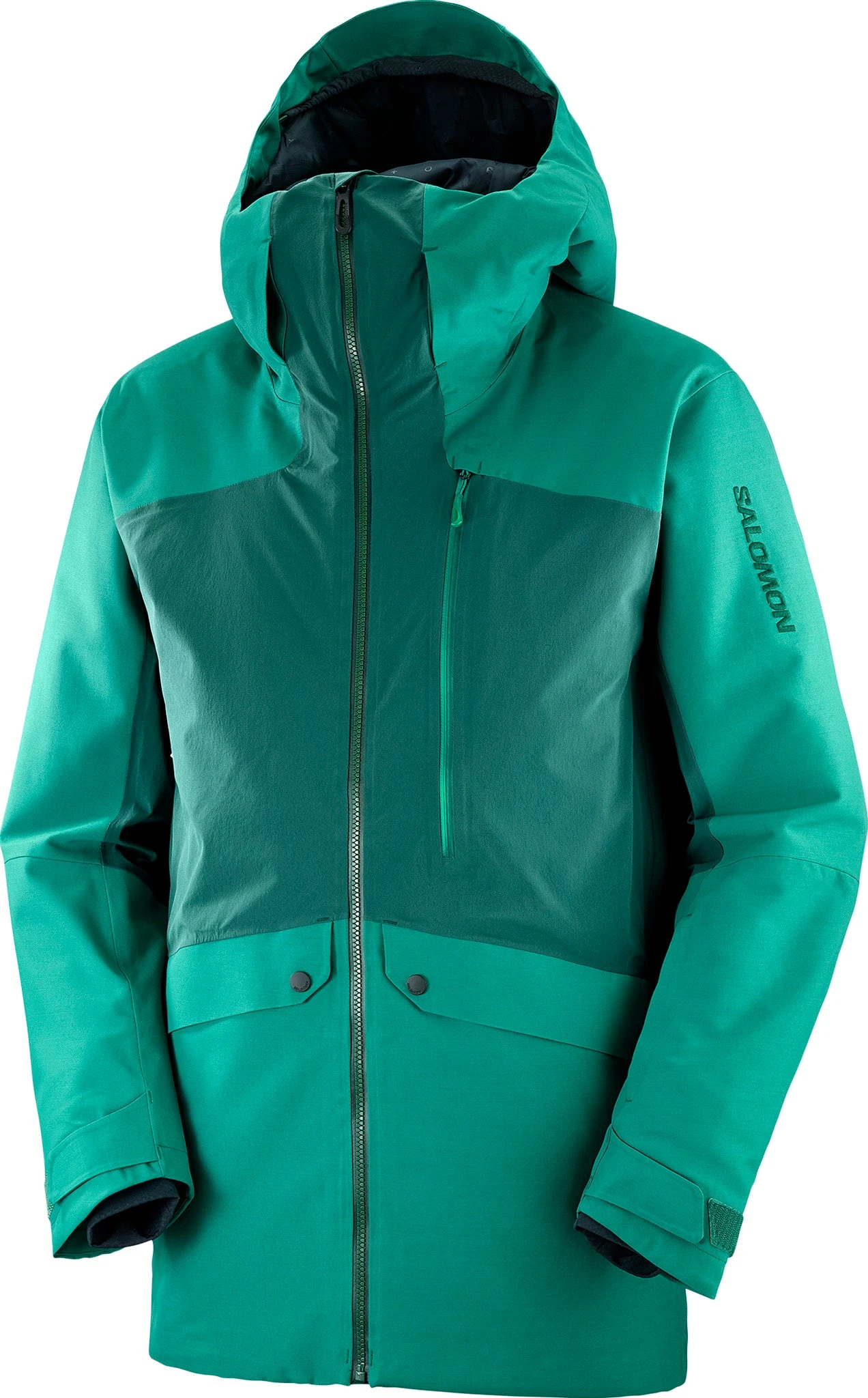 Salomon Untracked Insulated Hooded Jacket - Men's|-|Manteau à Capuchon Isolé Untracked - Homme - Image 2