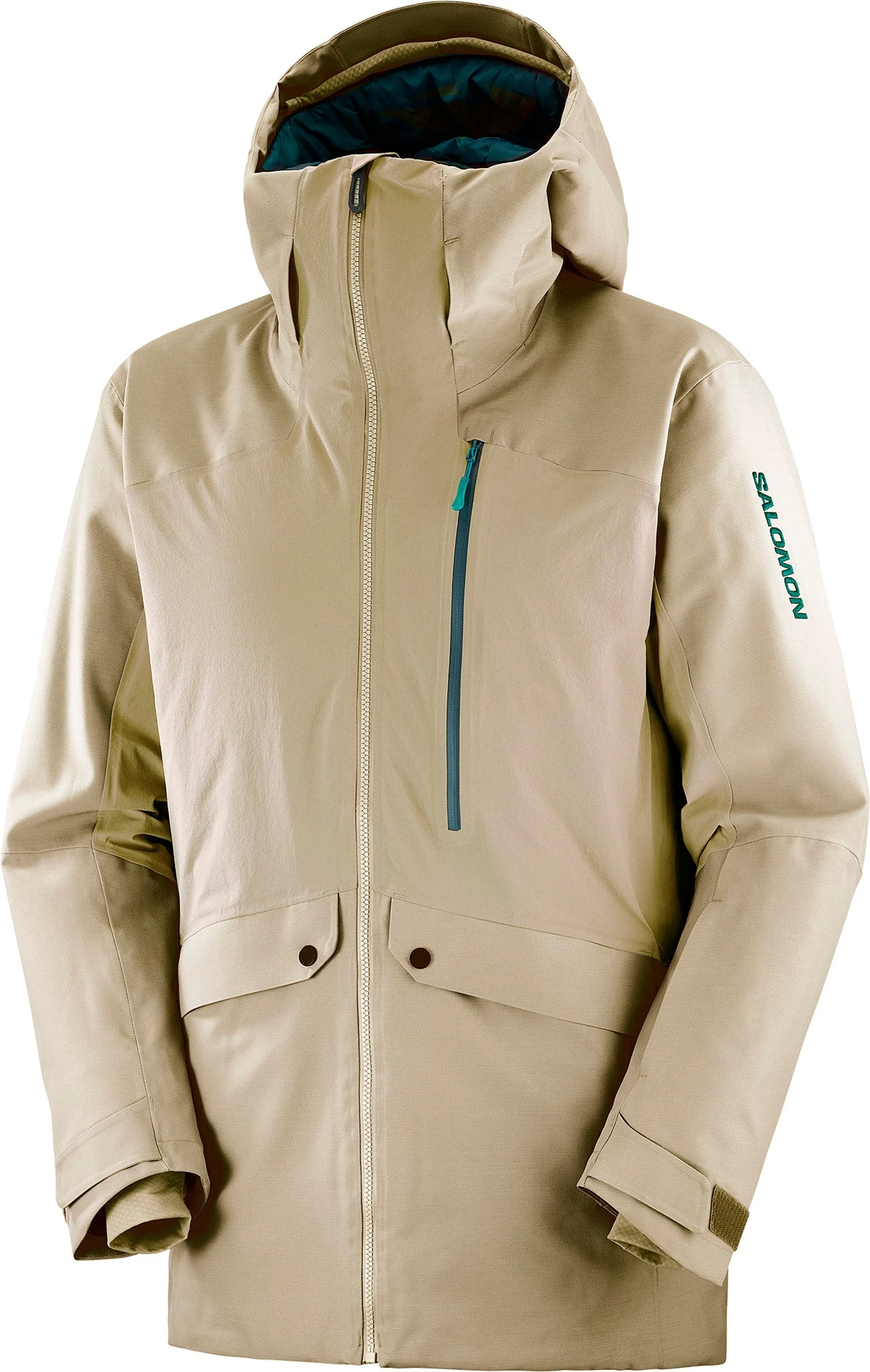 Salomon Untracked Insulated Hooded Jacket - Men's|-|Manteau à Capuchon Isolé Untracked - Homme - Image 3