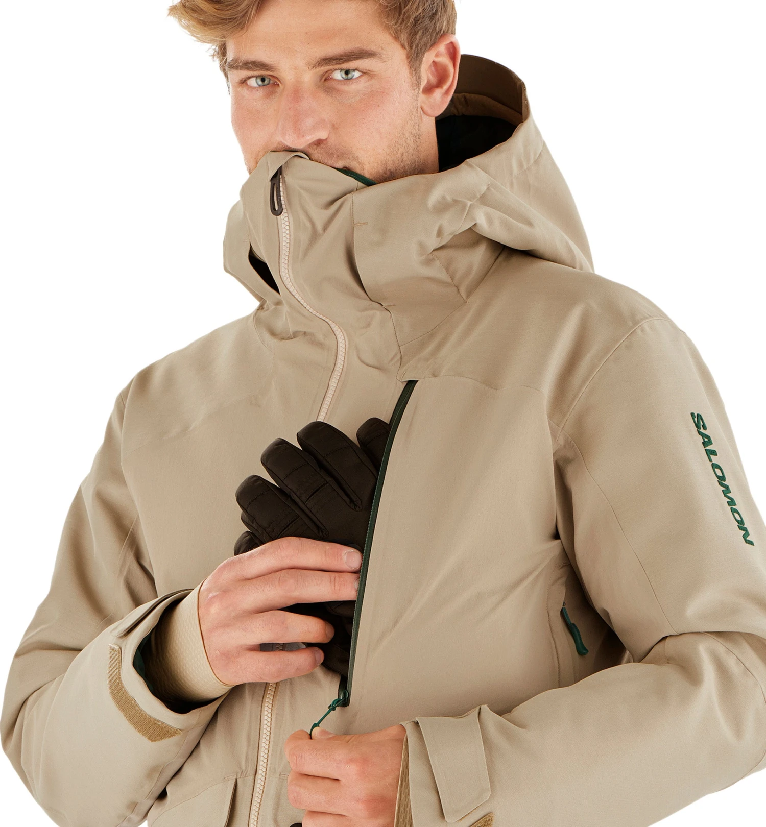 Salomon Untracked Insulated Hooded Jacket - Men's|-|Manteau à Capuchon Isolé Untracked - Homme - Image 19