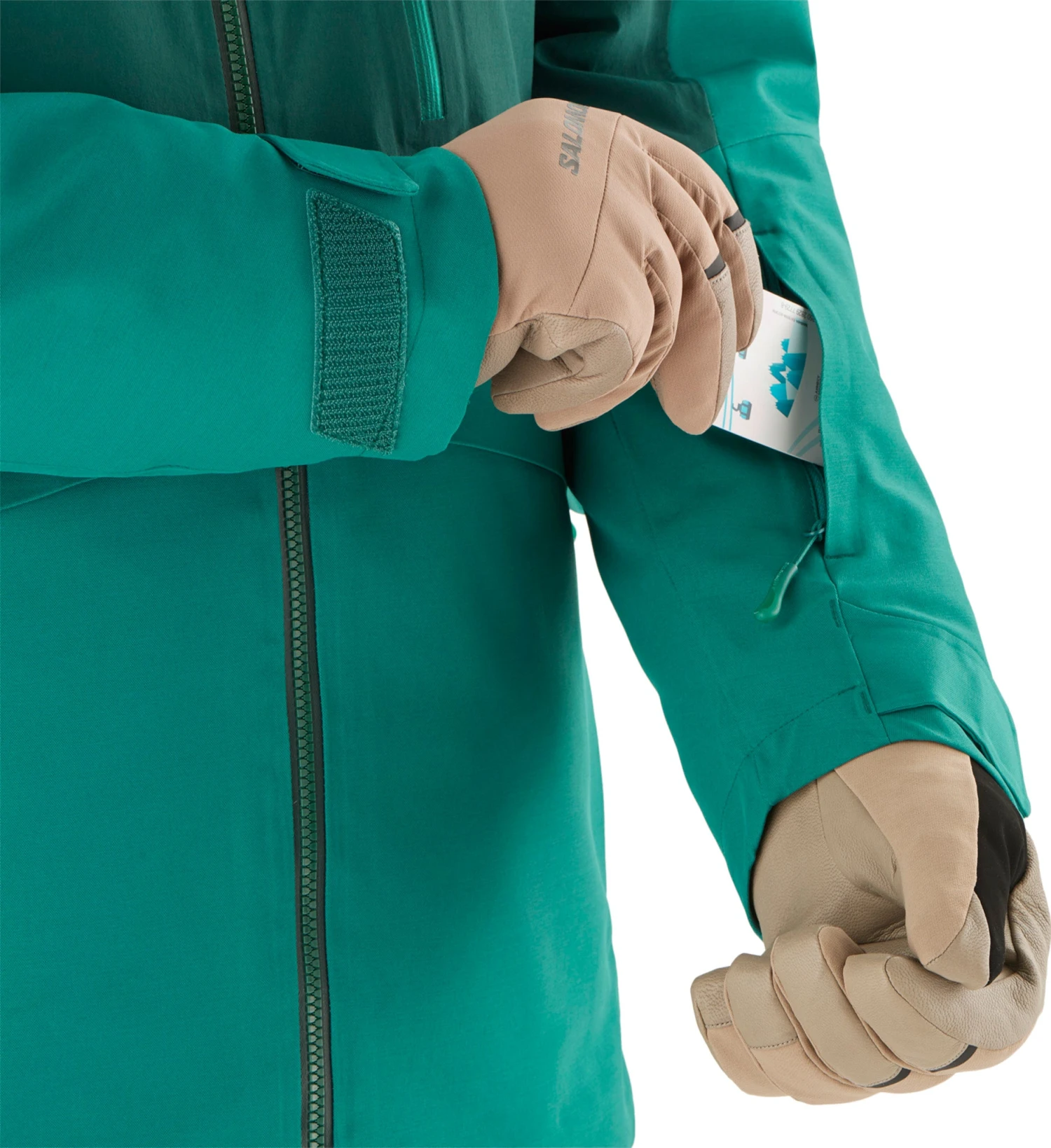 Salomon Untracked Insulated Hooded Jacket - Men's|-|Manteau à Capuchon Isolé Untracked - Homme - Image 8