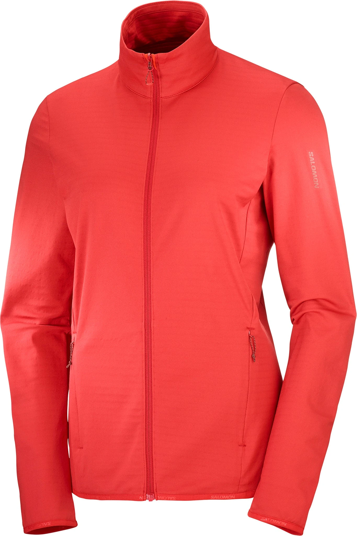 Salomon Outrack Full Zip Midlayer Jacket - Women's|-|Couche Intermédiaire Zippée Outrack - Femme - Image 4