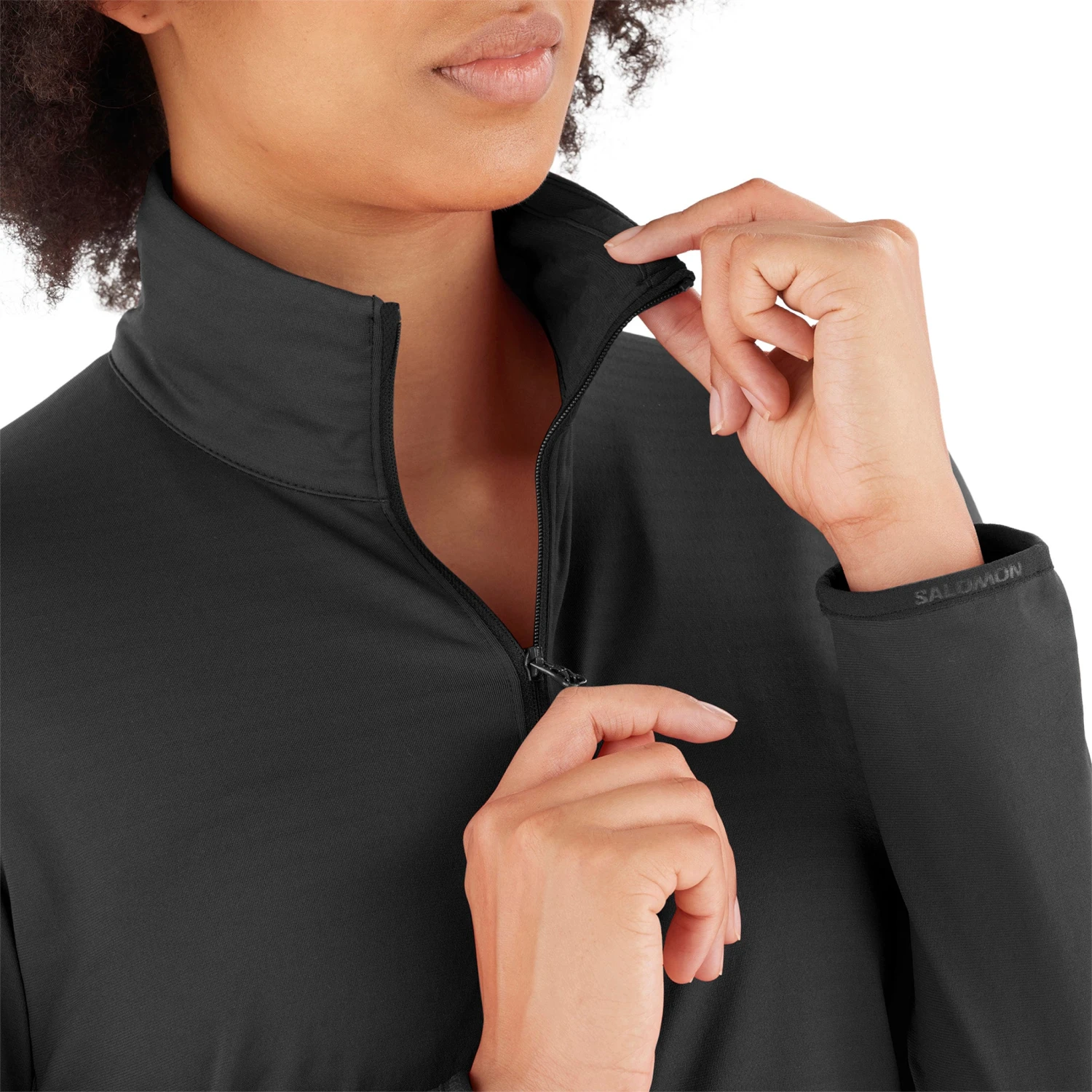 Salomon Outrack Full Zip Midlayer Jacket - Women's|-|Couche Intermédiaire Zippée Outrack - Femme - Image 14