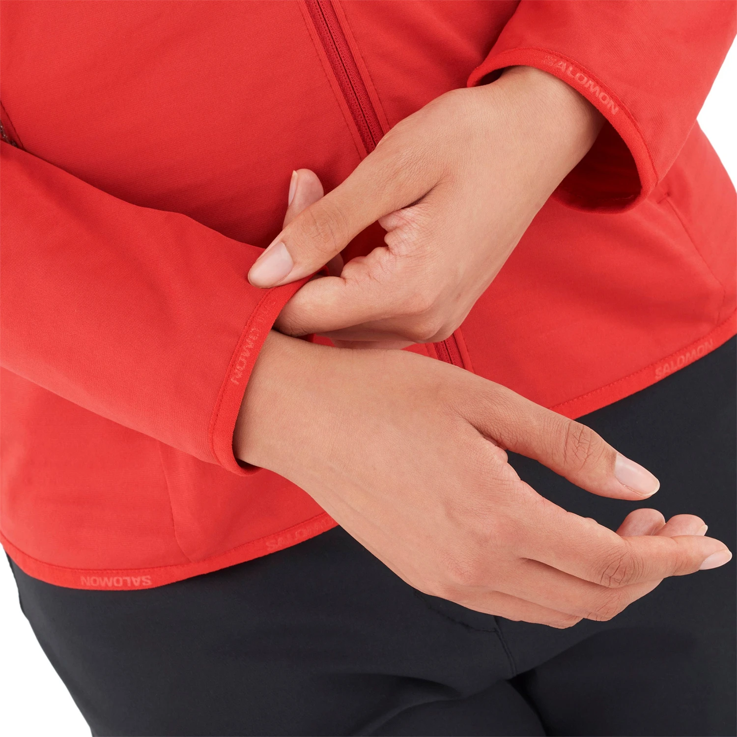 Salomon Outrack Full Zip Midlayer Jacket - Women's|-|Couche Intermédiaire Zippée Outrack - Femme - Image 19