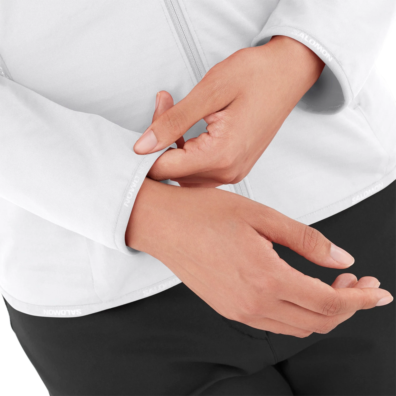 Salomon Outrack Full Zip Midlayer Jacket - Women's|-|Couche Intermédiaire Zippée Outrack - Femme - Image 11