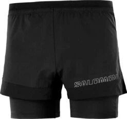 Salomon Cross 2In1 Short - Men's|-|Short 2en1 De Cross - Homme