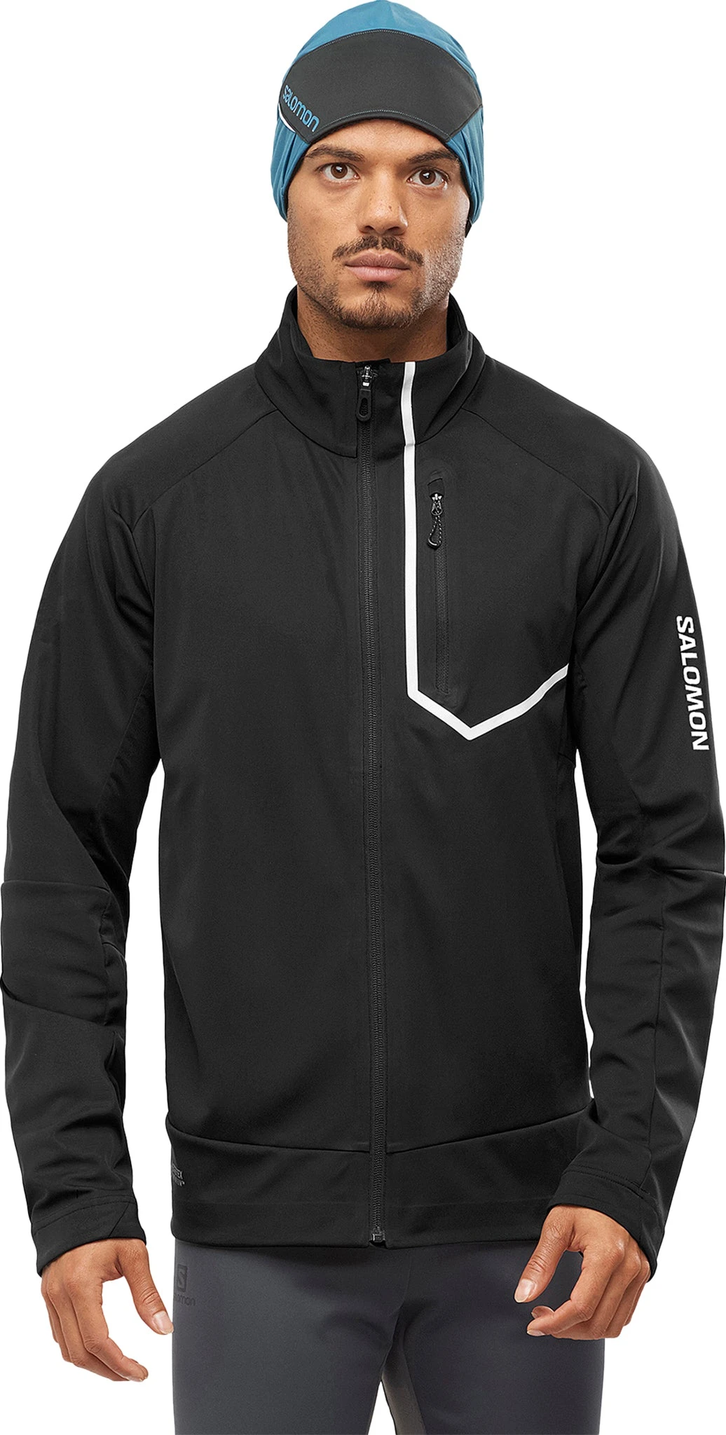 Salomon Gore-Tex Infinium™ Windstopper Pro Jacket - Men's|-|Manteau Gore-Tex Infinium™ Windstopper Pro - Homme - Image 9