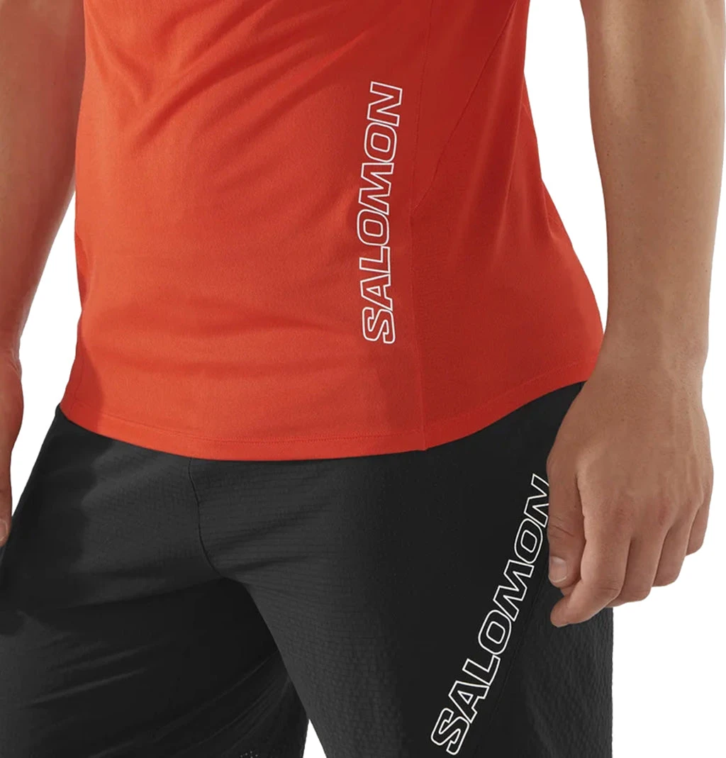 Salomon Sense Aero Short Sleeve T-Shirt - Men's|-|T-shirt à Manches Courtes Sense Aero - Homme - Image 2