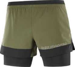 Salomon Cross 2-In-1 Shorts - Men's|-|Short 2-en-1 Cross - Homme