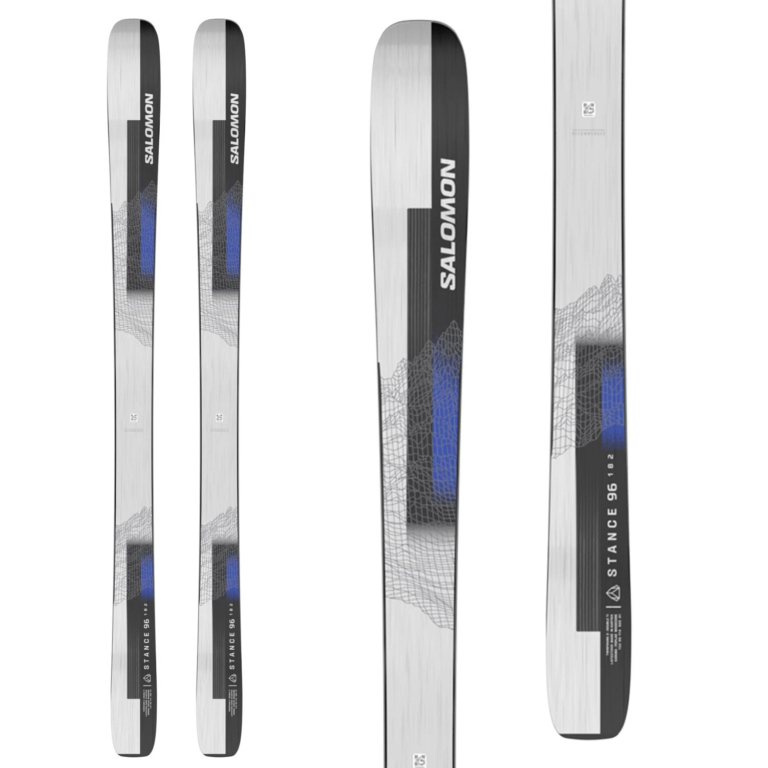 Salomon Stance 96 Skis 2024 - Image 4