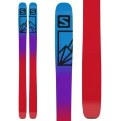 Salomon QST Blank Skis W/ Skins 2023