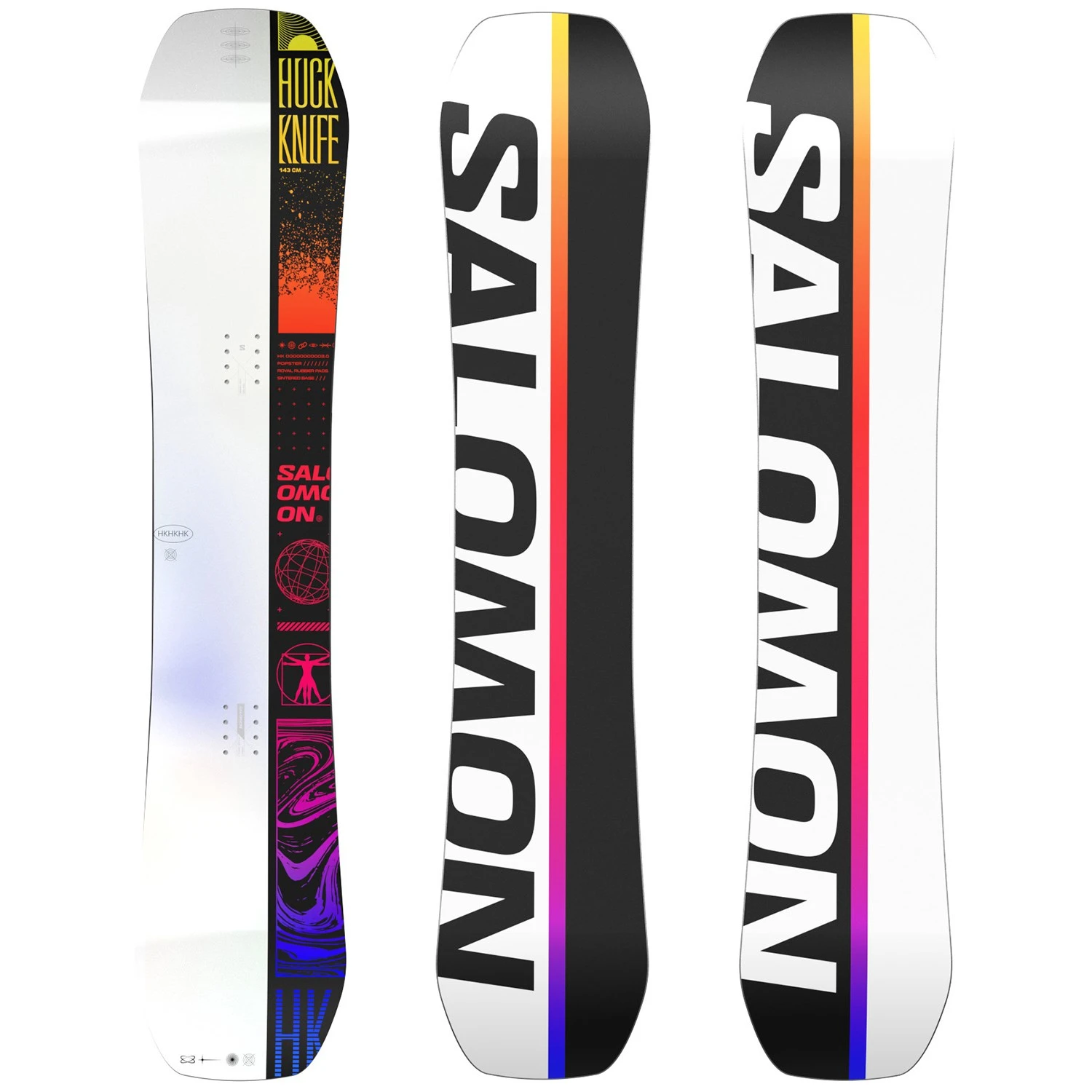 Salomon Huck Knife Grom Snowboard - Kids' 2024 - Image 5