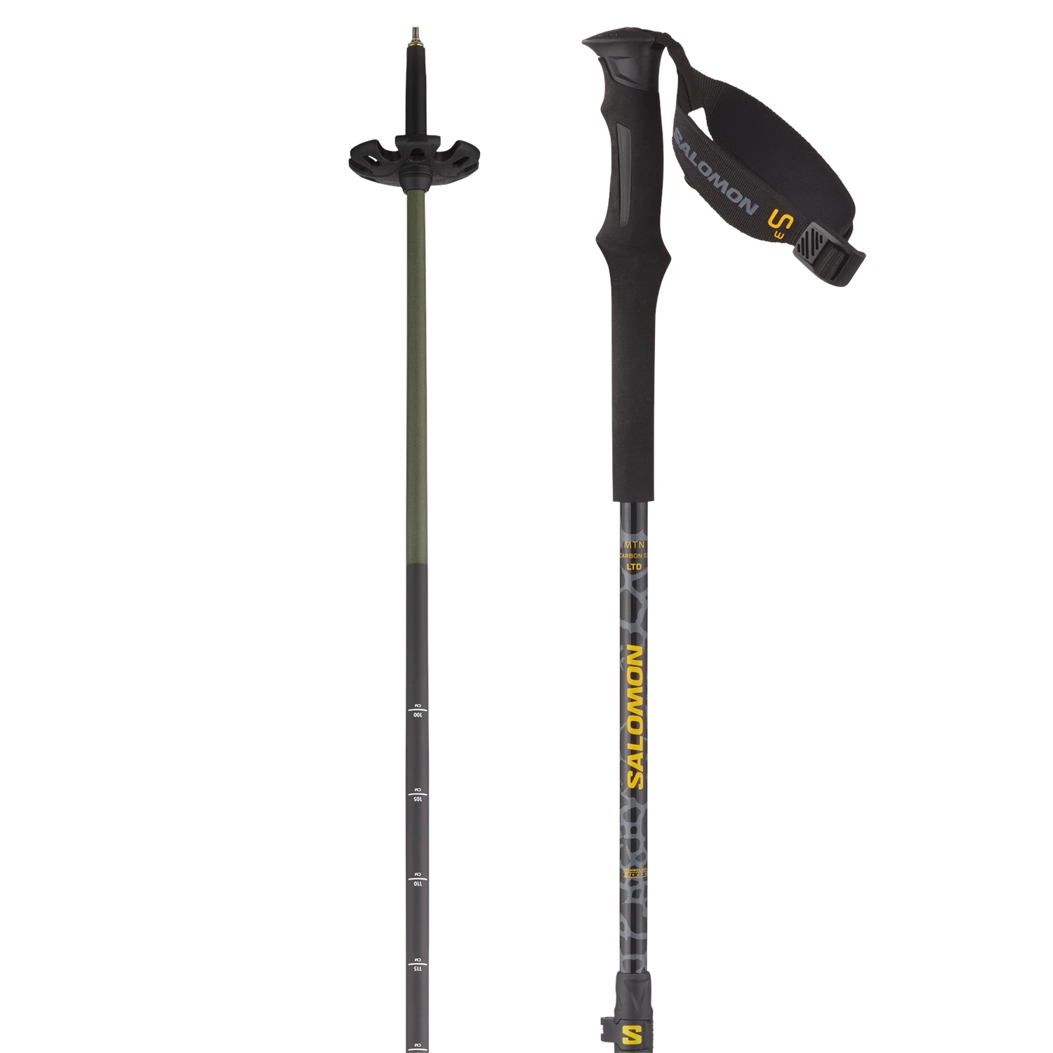 Salomon MTN Carbon S3 LTD Ski Poles 2024 - Image 2