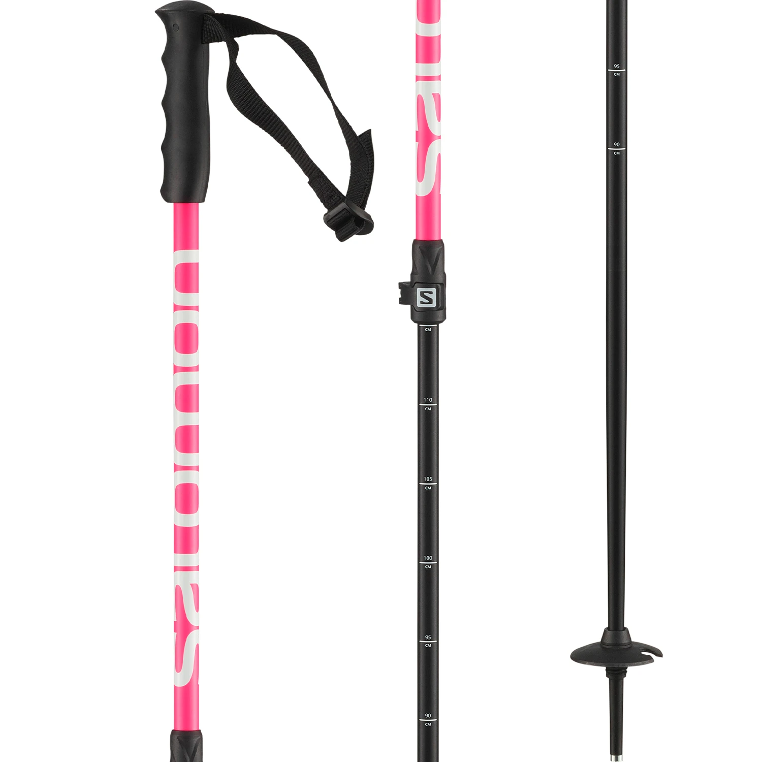 Salomon MTN Jr Adjustable Ski Poles - Kids' 2024