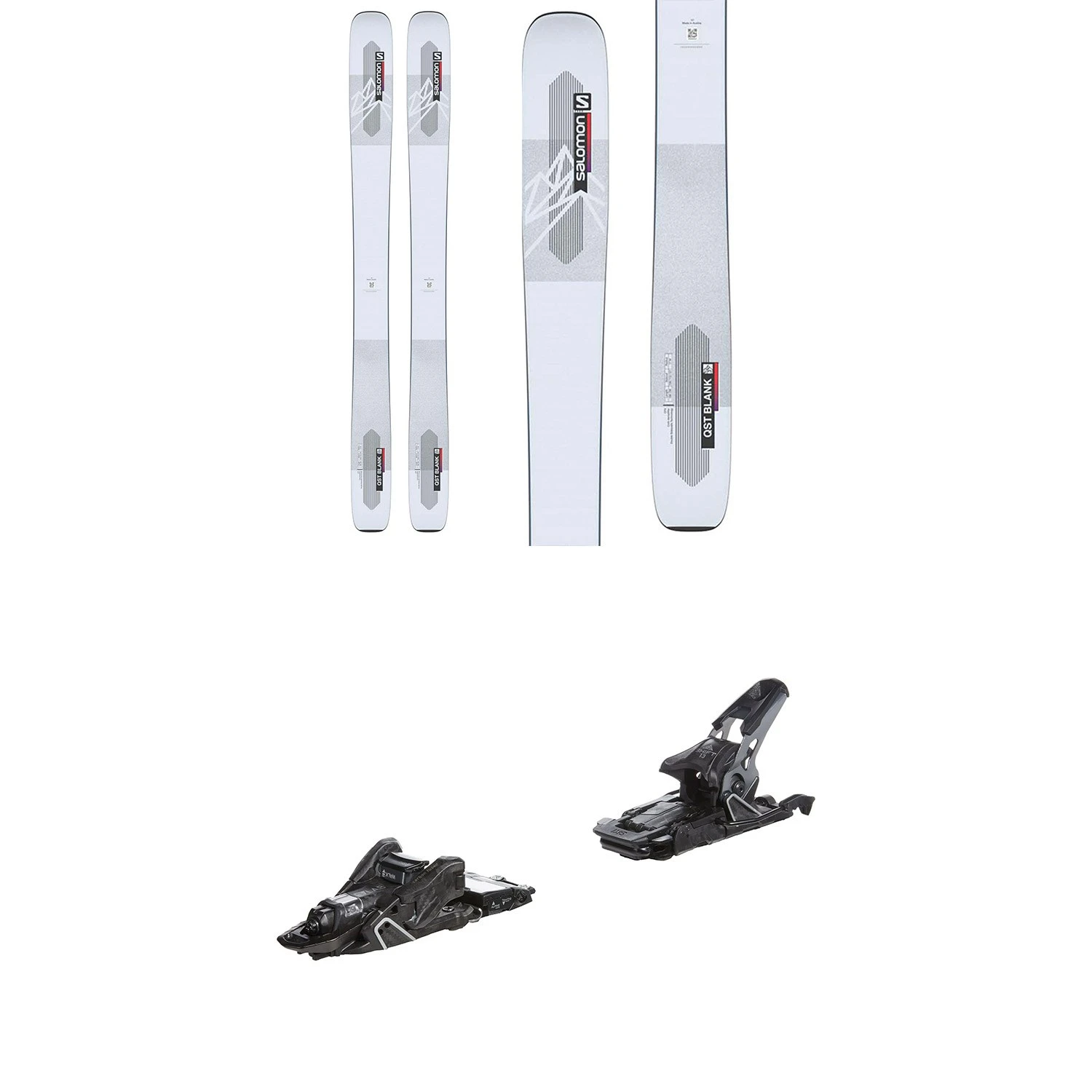 Salomon QST Blank + S/Lab Shift MNC 13 Alpine Touring Ski Binding 2023 - Used - Image 3