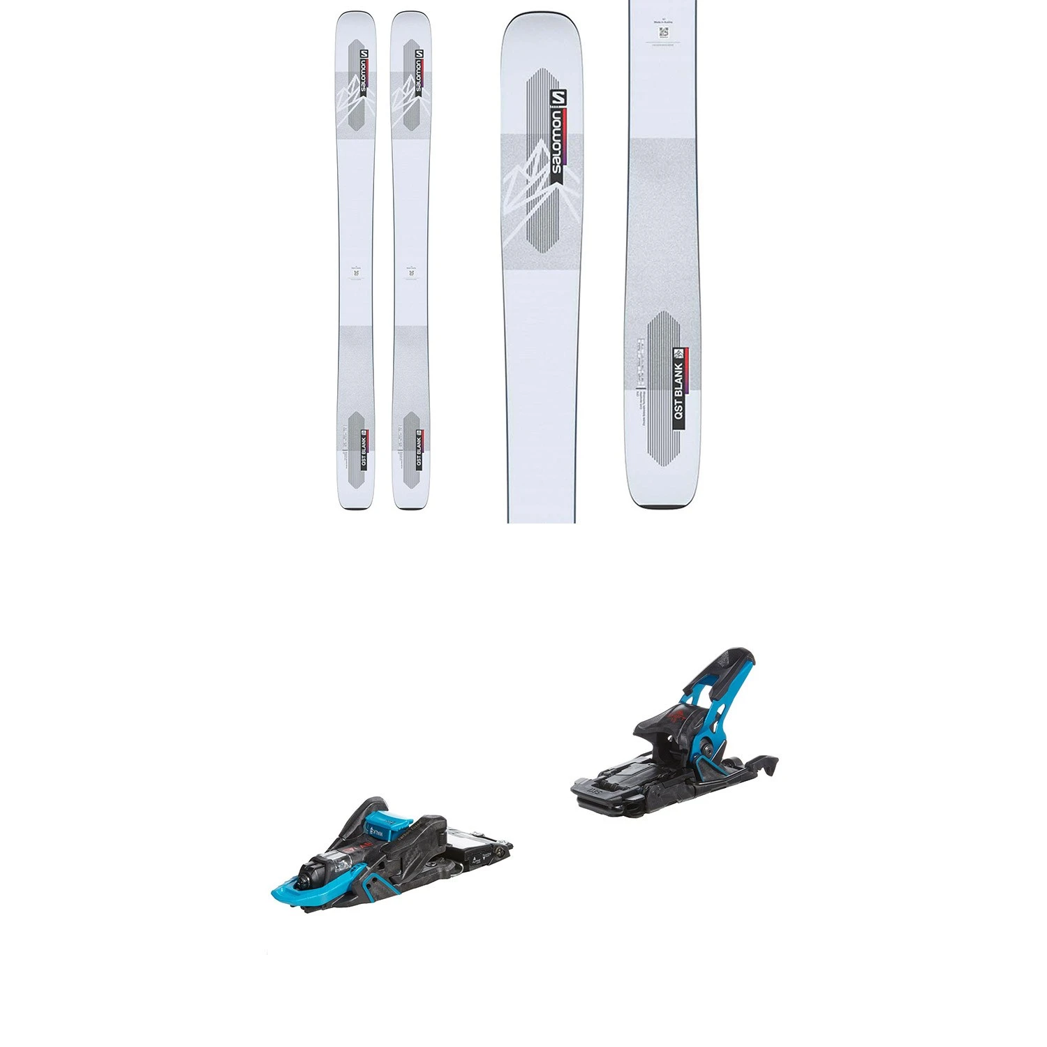 Salomon QST Blank Skis + Salomon S/Lab Shift MNC 13 Ski Bindings 2023 - Used