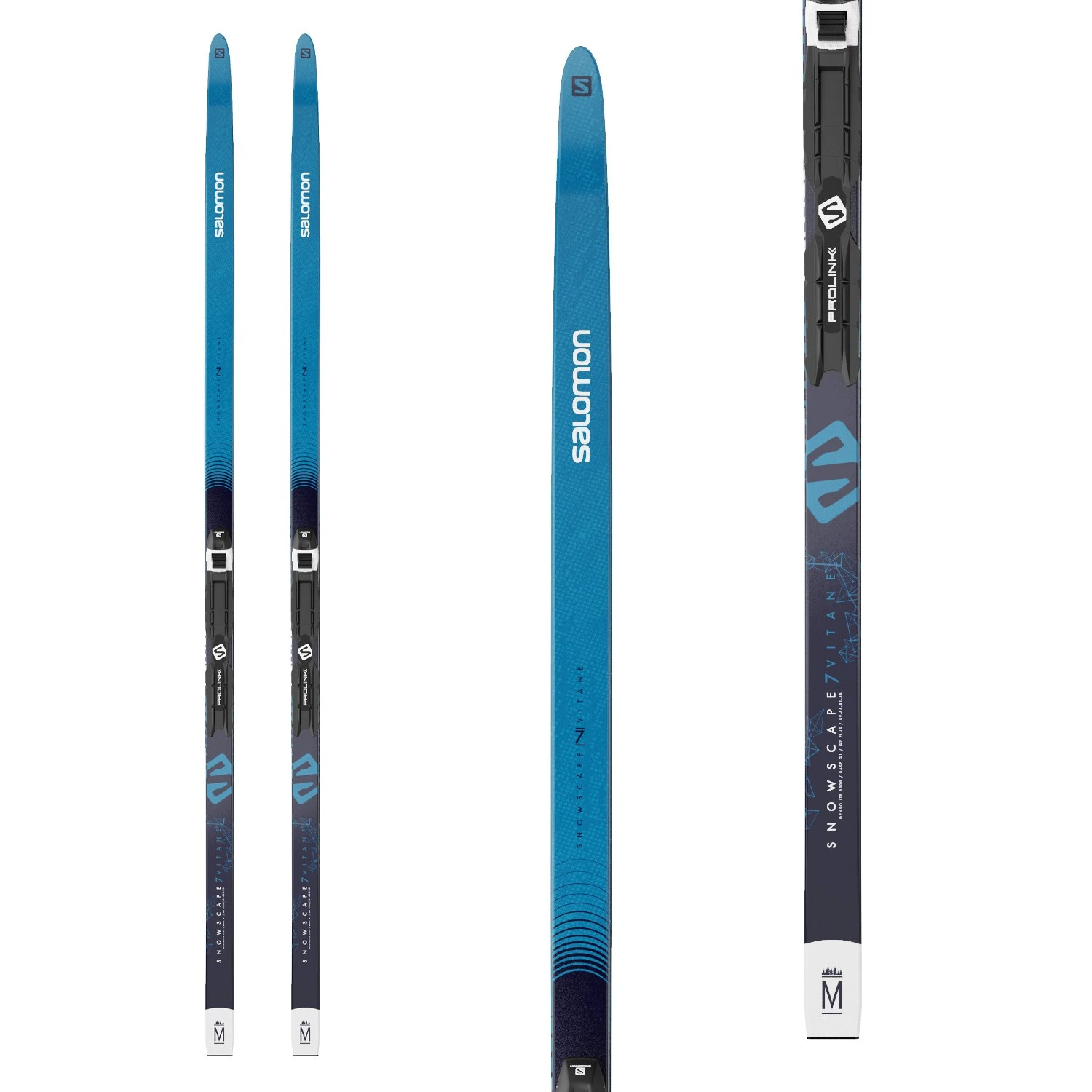 Salomon Snowscape 7 Vitane Cross Country Skis + Prolink Auto Bindings - Women's 2023 - Image 2
